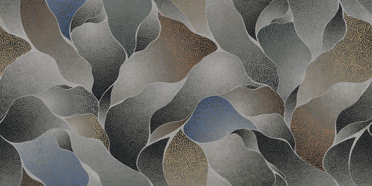 SNGD Premium Geometric Stone-Look Vitrified Decore Tile (600x1200mm)