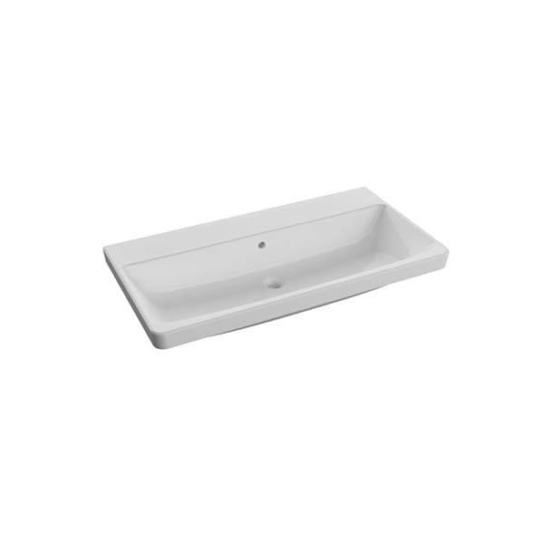 Fecility Double Counter Top Wash Basin