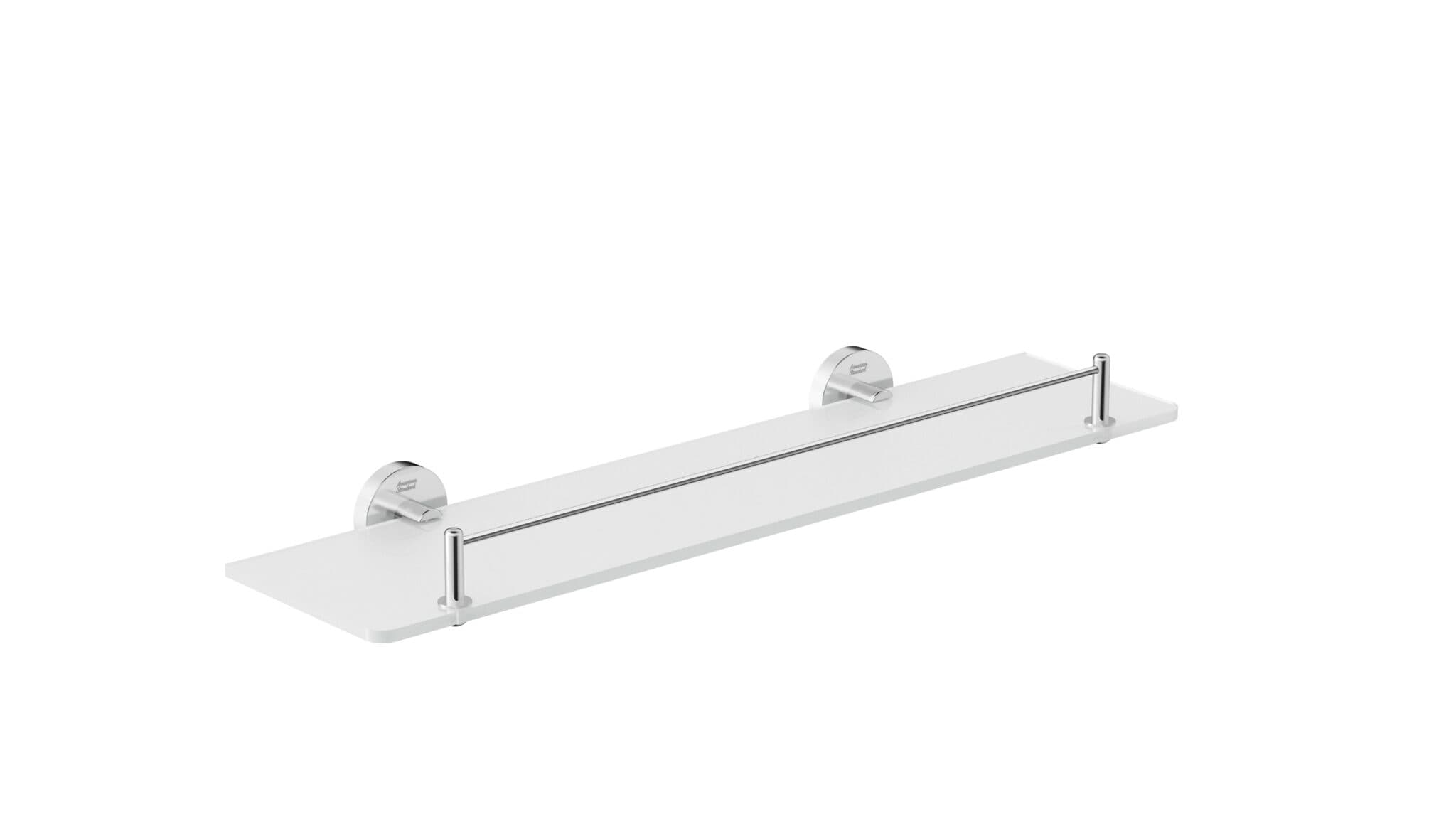 Concept ROUND GLASS SHELF WITH BAR-F