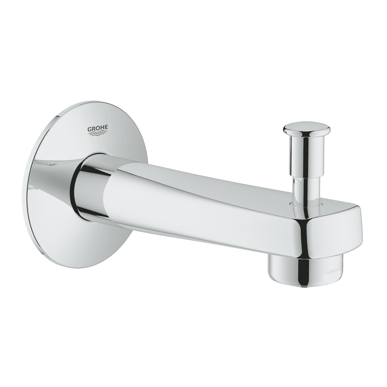 BauContemporary Bath spout 2 in 1