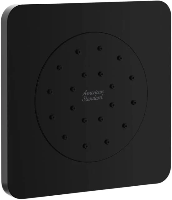 American Standard Single Flow Shoulder Shower - Matte Black