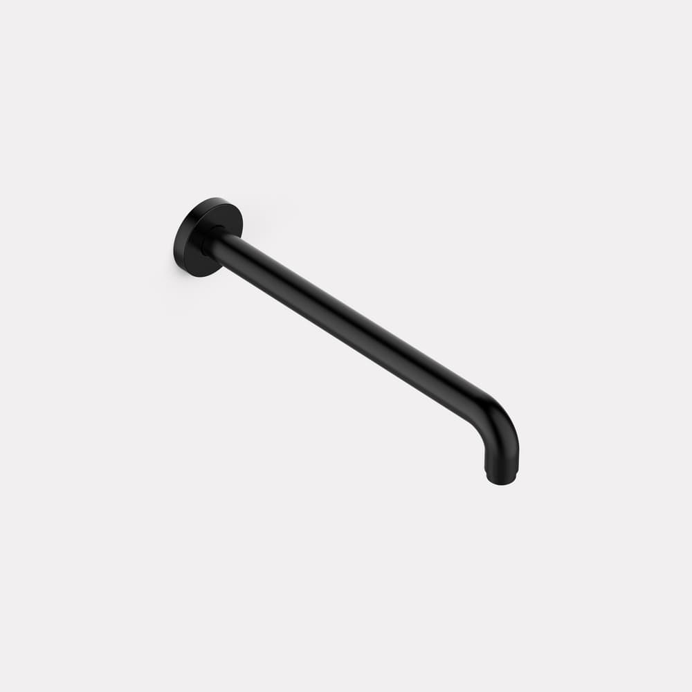 American Standard Wall Mounted Round 300 mm Shower Arm - Matte Black