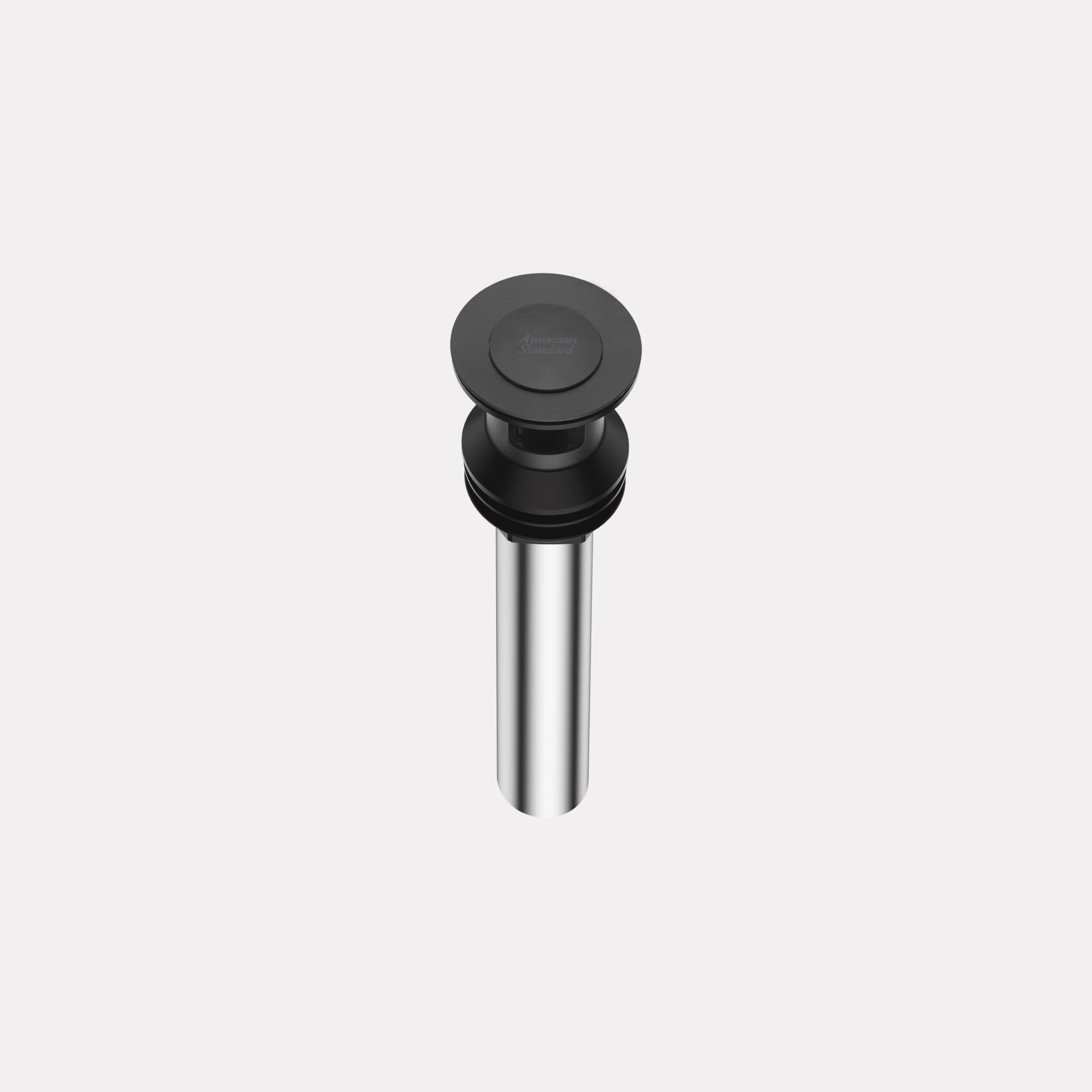American Standard Push-Open Waste with Overflow - Brushed Hard Graphite