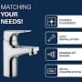 GROHE BauFlow Pillar Tap