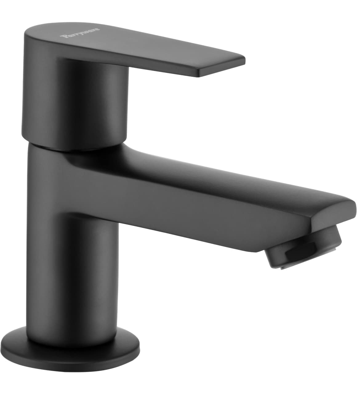Parryware Praseo Pillar Cock - Matte Black (G58017C)