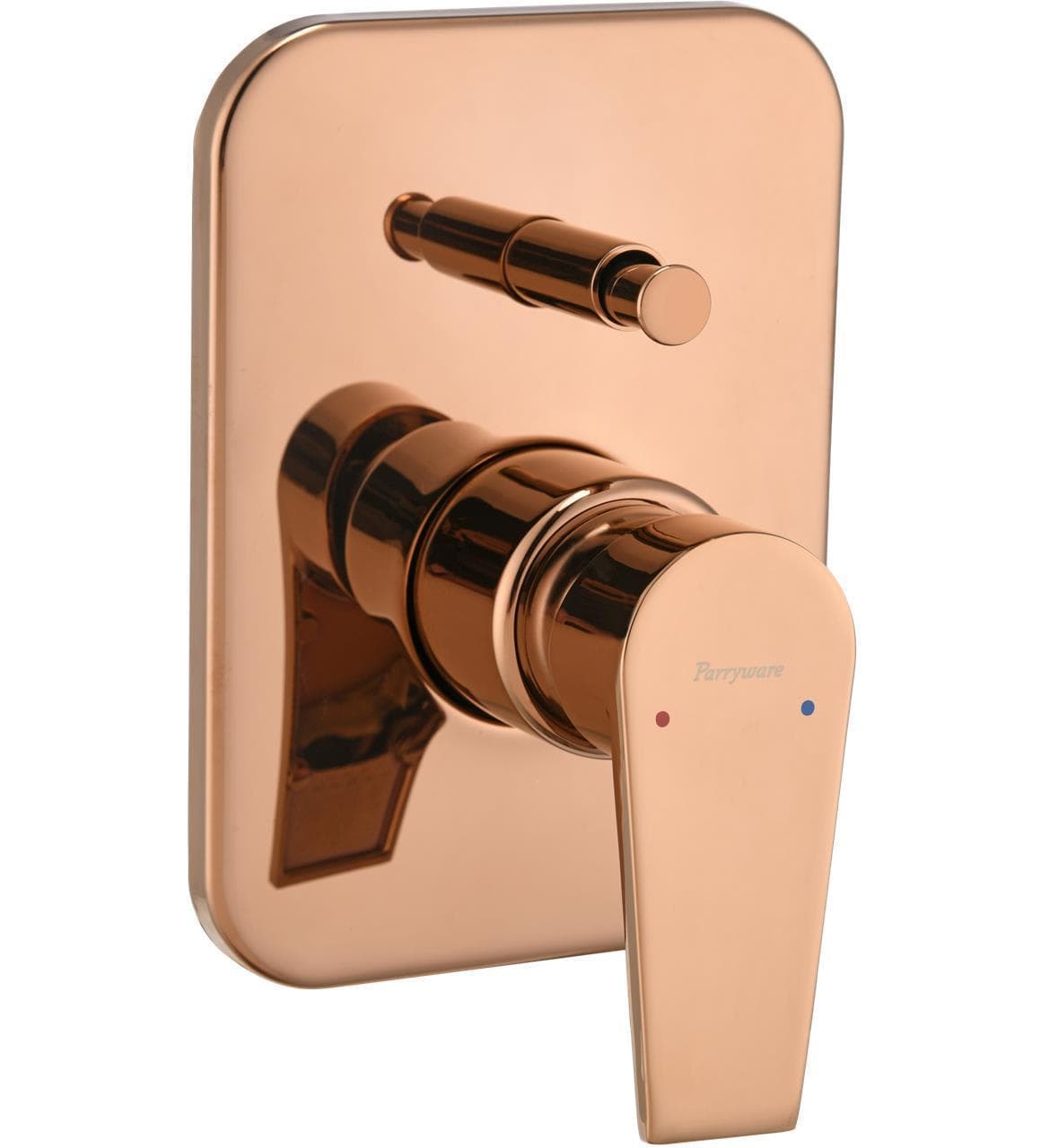 Parryware Praseo Ultra High Flow 2-Way Diverter Upper Trim - Deep Rose Gold (G5886A4)